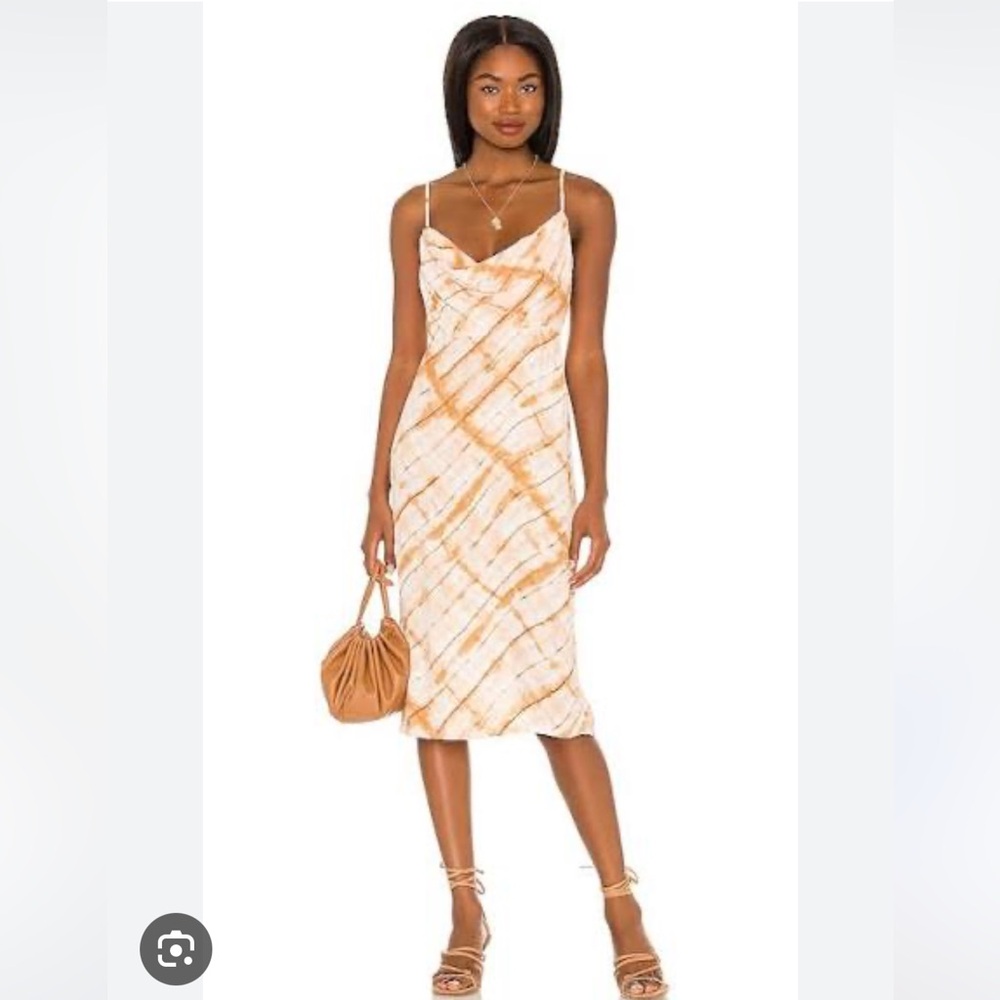 House of Harlow 1960 White Midi Dress